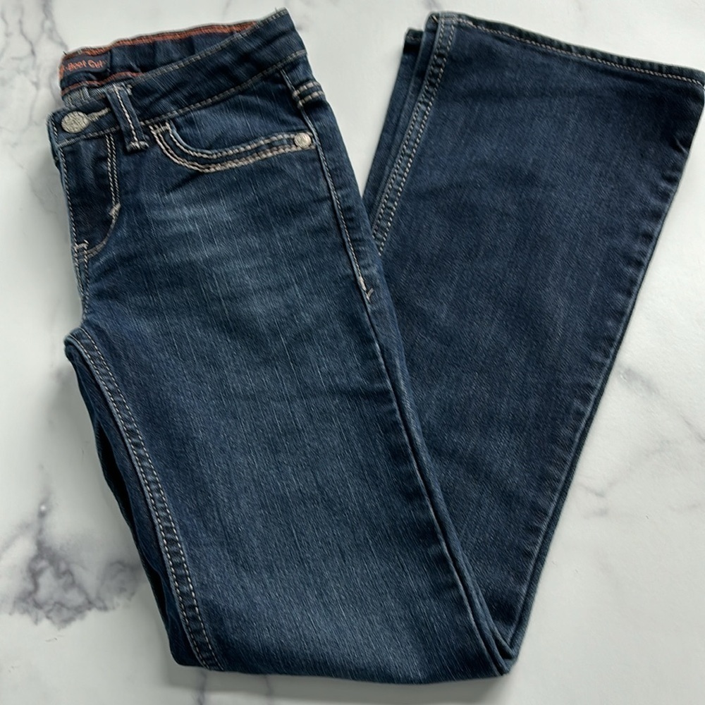 Levi's Boot Cut Jeans Adjustable Waist Girls Size 8R